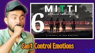 Meem Naal MITTI Song by Shany Haider  6 September Song  Indian Reaction [upl. by Semreh834]