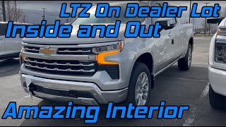 2022 Refresh Silverado LTZ On Dealer Lot  Incredible Dash Display [upl. by Helli]