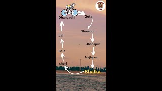 Route  DHANGADHI TO BHALKA  CYCLING  SATURDAY  VERTICAL [upl. by Sinclair]