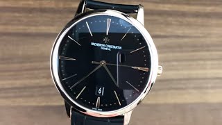 Vacheron Constantin Patrimony 85180000R9232 Vacheron Watch Review [upl. by Nnaylime]