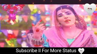 New whatsup status ll Mai Tainu Samjhawan Ki ll Hadiqa kiani Song ll pakistani whatsup status [upl. by Arhna]