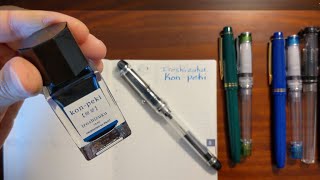 Iroshizuku Konpeki and Fountain Pens [upl. by Ariane]