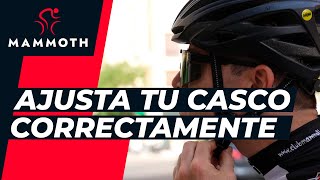 Cómo ajustar un casco de bicicleta adecuadamente [upl. by Ollopa]