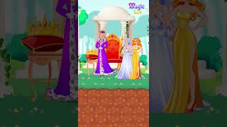 Good vs Evil Princess Who Deserves the Crown  Moral Lesson shorts viral fairytales [upl. by Aynad]