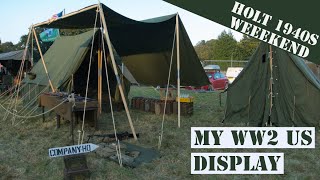 WW2 US display at Sheringham and Holt 1940s 2024 [upl. by Yuht217]