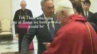 Proof Pope Benedict is a Freemason Facilitating 5 Masonic [upl. by Sidnala983]