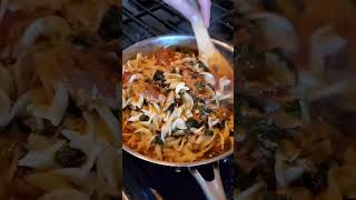 Quick and Easy Dinner Ideas Mackerel Pasta [upl. by Enaej312]