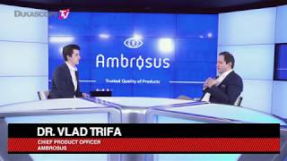 Ambrosus  CPO Vlad Trifas interview for Swiss TV Interview [upl. by Hakym]