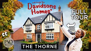 HOME TOUR SEE A READY TO MOVE EMPTY 5Bed New Build Home  Inside Davidsons Homes The Thorne [upl. by Fleece]