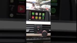 Aftermarket Apple carplay for BMW 123457X1X3X4X5X6X7 [upl. by Eisor]