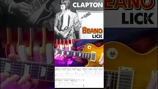 Eric Clapton Guitar Lick From The John Mayall amp The Bluesbreakers quotBeanoquot Album [upl. by Nelag296]