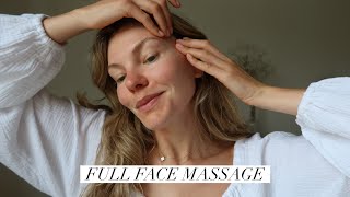 No Oil Full Face Massage [upl. by Stevie]