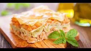 lasagne saumon épinard  salade chèvre chaud miel [upl. by Gulick601]