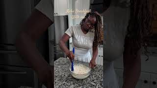 Homemade pancakes breakfast 4u pancakes cooking cookwithme breakfastrecipe food asmr [upl. by Aicia]