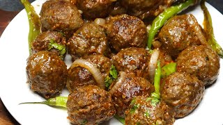 Kofta Kebab 🔥  Turkish Kofta Kebab Recipe ❤  Turkish Meatball Recipe  Bakra Eid Special Recipe 🐐 [upl. by Eceinert646]