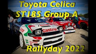 Riding Shotgun with a Rally Champ in a Celica GT Four Group A World Rally Car Rallyday 2022 [upl. by Bremer]