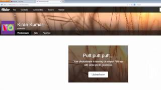 Login to Flickr to Upload your Photos and Videos [upl. by Maddie]