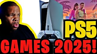 PlayStation 5 BEST Games COMING IN 2025 [upl. by Lally]