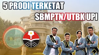 UPI  PRODIJURUSAN TERKETAT Universitas Pendidikan Indonesia DI SBMPTNUTBK UPI 2021 [upl. by Dorris858]