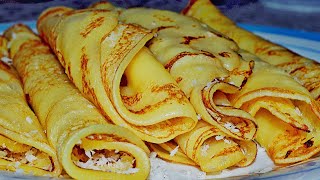 Mauritian Cuisine Easy French Crepes Recipe  Recette Crêpes Facile [upl. by Yrred124]