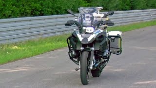 Autonomous Bike demo BMW R 1200 GS [upl. by Verity830]