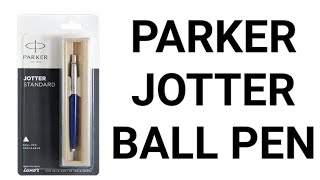 Parker jotter ball pen review  Parker ball pen review  metal ball pen [upl. by Ikkin]