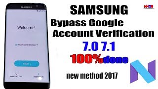 BYPASS GOOGLE ACCOUNT FRP SAMSUNG ANDROID 70  71 HOW TO by mm8 [upl. by Koloski]