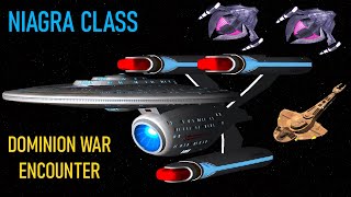 Viewer Request  Niagara Class VS Dominion Fleet  Both Ways  Star Trek Starship Battles [upl. by Titus]