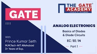 Part 1  Basics of Diodes and Diode Circuits  Analog Electronics  Free GATE Lectures  EEECIN [upl. by Thormora]