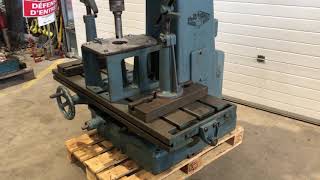 Aléseuse verticale de bloc moteur DERAGNE type 45 BR  wwwretecmachinescom [upl. by Halford]