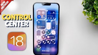 iOS 18 How To Use Control Center on iPhone  Add Edit Rearrange etc [upl. by Sylera675]