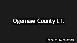 March 14 2024 Ogemaw County Board of Commissioners Meeting [upl. by Wren]