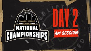 2024 Powerlifting United National Championships  Day 2  AM Session [upl. by Furlong]