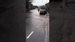 Flood Furness vale storm Bert 241124 [upl. by Ahsataj]