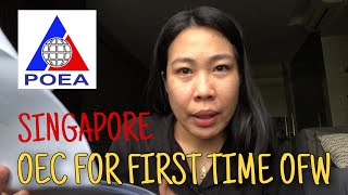 How to process OEC in Singapore for first timer Part 1 [upl. by Primaveria]