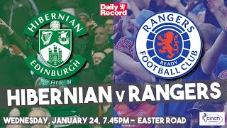 Hibernian v Rangers live stream and kickoff details for Scottish Premiership clash at Easter Road [upl. by Nenerb788]