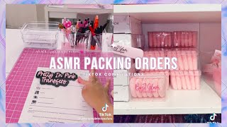 ASMR Packing Orders TikTok Compilation📦💕12 [upl. by Gessner]