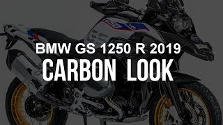 BMW GS 1250 R 2019 CARBON LOOK [upl. by Anemaj]