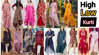 High low kurti designs 2024kurti with plazoup down kurti design highlowkurti updownkurti kurti [upl. by Leahpar47]