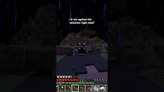 I fought Minecrafts scariest mob minecraft horror shorts [upl. by Kannav]