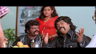 Jaggesh Plan To Stay In Heroine Home Super Comedy Scenes  Tennis Krishna  Patela Kannada Movie [upl. by Ynney]