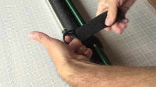 Custom Fishing Rod Strap Kit Demo [upl. by Llenaej]