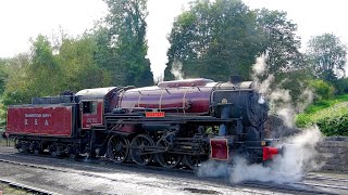 USATC S160 2253 Omaha  Severn Valley Railway  Autumn Steam Gala 2023 Part 1 [upl. by Reggis]