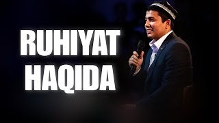 Muhammadali Eshonqulov  Ruhiyat haqida [upl. by Dani]