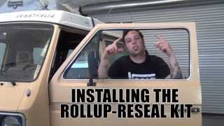 GoWesty Seal Kit for Front RollUp Windows Vanagon [upl. by Esilegna837]