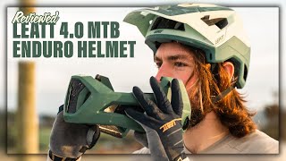 Convertible Helmet Review  Leatt 40 MTB Enduro Helmet [upl. by Allekram648]