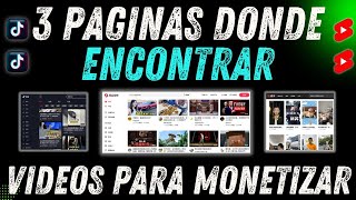 COMO ENCONTRAR VIDEOS VIRALES PARA MONETIZAR [upl. by Yellac]