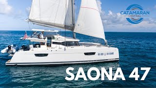 2018 Fountaine Pajot Saona 47 Walkthrough [upl. by Ayatal557]