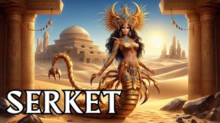 Serket  Ancient Egyptian goddess of Protection  Egyptian Mythology [upl. by Idolah]