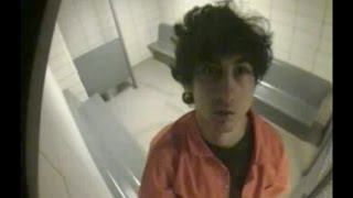 Boston Bomber Dzhokhar Tsarnaev Made Obscene Gesture to Camera in Holding [upl. by Lathan]